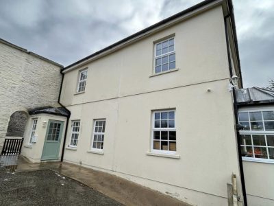 Gentle render cleaning across the Isle of Man to treat algae, red staining and pollution marks without harsh pressure. Restore a clean, even colour and fresh appearance.